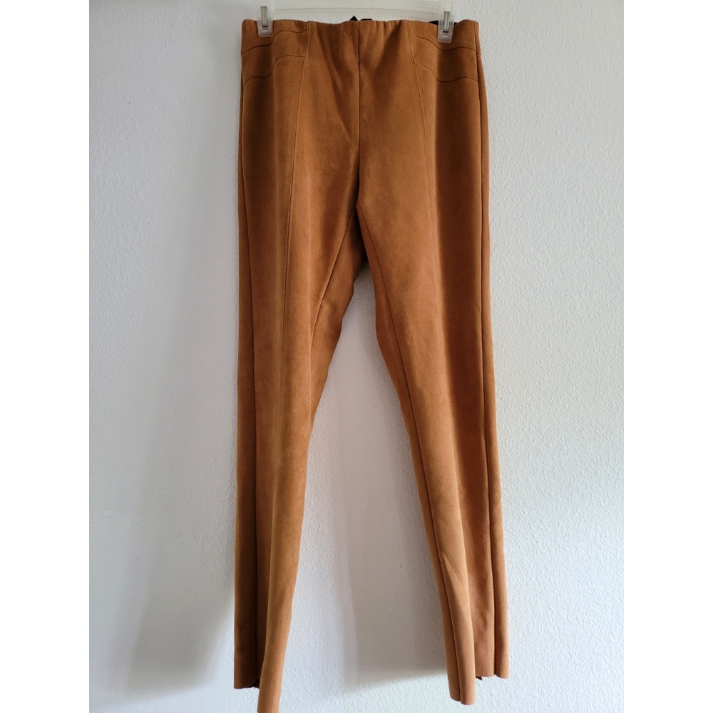 Suede Pants